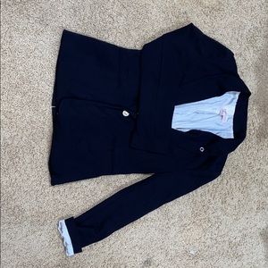 Black philosophy blazer
